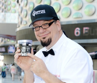 Penn Jillette Launches His Special "Celebrity Apprentice" Ice Cream Flavor At Walgreens On Las Vegas Strip